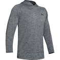 thumbnail image 3 of Sudadera con Capucha Under Armour Tech 2.0 para Hombre, Talla XS, Gris Pitch/Negro, 3 of 6