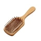 thumbnail image 1 of Cepillo de pelo de paleta de bambú ergonómico, desenredante, alisador, masajeador, cepillo para el cabello, herramienta de peinado, 1 of 14