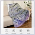 thumbnail image 4 of Dragonfly Blanket Inspirational Dragonfly Gifts for Women Girls 80"X60", Cozy Soft Flannel Blanket for Couch Bed, Unique Motivational Quotes Birthday Gifts for Kid Adult Friends, 4 of 6