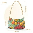 thumbnail image 3 of FORMRS Womens Shoulder Bag with Chain Strap Clutch Purse Cute Tote Handbag, Vibrant Tomatoes, 3 of 7
