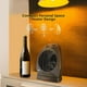 thumbnail image 5 of Calentador Space Zone oscilante Comfort Zone de 1500 W CZ50BK, 5 of 5