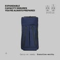 thumbnail image 6 of The Frenchie Co. - Work/Travel Speed Backpack - Expandable 23 to 30 liters - Laptop compartment with anti-theft magnetic closure - Ballistic nylon durable construction, 6 of 7
