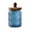 🥑 Blue_New#1909, variant on Colored Glass Storage Jar 700ml High Borosilicate Food Storage Container – Airtight Seal Kitchen Canister for Snacks, Tea, Grains, Countertop Organization