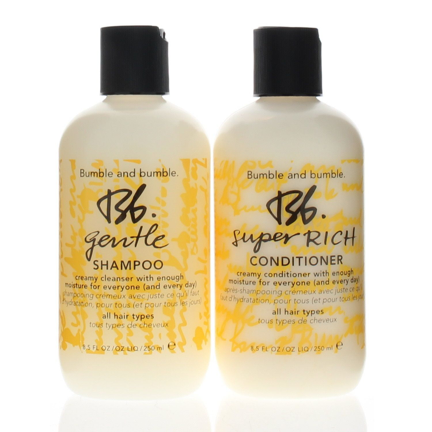 Bumble And Bumble Gentle Shampoo And Super Rich Conditioner 8 5oz Combo