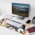 thumbnail image 2 of Japanese Art Gaming Mouse Pad XL, Extended Stitched Edges Mousepad, Large Mouse Mat Desk Pad, Long Non-Slip Rubber Base Mice Pad（35.5x16 Inch）, 2 of 6