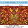 thumbnail image 5 of Toland Home Garden Welcome Fall Leaves Outdoor Garden Flag 18” x 12.5”, 5 of 5