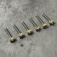thumbnail image 5 of 6Pcs Electric Guitar Bridge Saddle Metal Professional Clear Full Tone Guitar Bridge Saddle Replacement for TL, 5 of 5