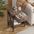 thumbnail image 6 of VECELO Modern Nightstand, Set of 2, Gray, 6 of 10