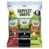 Harvest Snaps Variety Bag Baked Gluten Free Snacks, Veggie Crisps, 3 Flavors, 6 Bags, 5.3 oz
