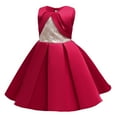 thumbnail image 5 of Girl Sleeveless Princess Dress Wedding Birthday Party Formal Prom 3-9T, 5 of 6