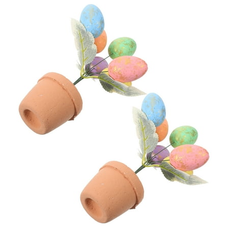 WORGEOUS 2 Pcs Bubble Machine Toy Favors Easter Eggs Toddler 12.00X10.00X10.00CM