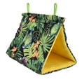 thumbnail image 1 of Hut Tent, Bird  Washable Triangular Shade  For Birds Cage, 1 of 8