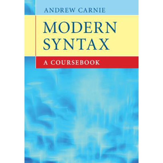 Pre-Owned Modern Syntax: A Coursebook Paperback