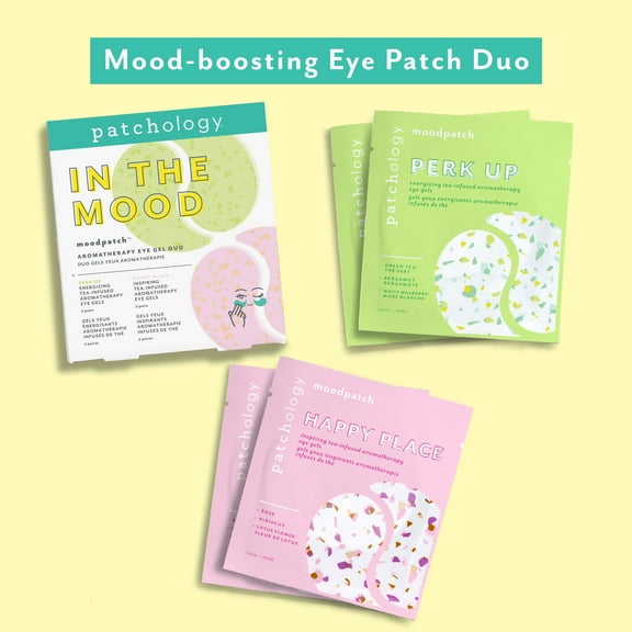 Patchology In The Mood Eye Masks With Mood-Enhancing Benefits, 8 Patches