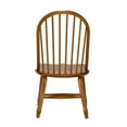 thumbnail image 5 of Liberty Furniture Treasures Bow Back Dining Chairs, Rustic Oak (Set of 2), 5 of 8