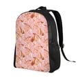 thumbnail image 2 of Disketp Pink Cockatoo Birds Mochila Unisex de Apertura Lateral Completa, Mochila para Laptop para Escuela, Trabajo y Viajes, 2 of 8