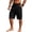 Black, variant on TOMVIGX Mens Workout Shorts Casual Loose Quick Dry Beach Summer Pants Lightweight Breathable Gym Shorts for Outdoor Running Training with Pockets Black L