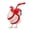 Red, variant on Chicken Harness and Leash,Adjustable Poultry Walking Vest for Small Chickens, Ducks, and Geese,Outdoor Training Lead for Backyard Pets, Vet Visits, and Travel,Red