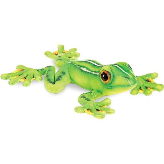 Real Planet Tree Frog Black Webbing 19 Inch Realistic Soft Plush