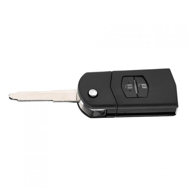 Funda con tapa para mando a distancia de 2 botones, compatible con MAZDA 2, 3, 5, 6, RX8, MX5, 2B