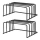thumbnail image 1 of Organizador de tapas y platos de metal para cocina, soporte para platos, tapas para sartenes, tablas de cortar y bandejas para galletas, divisor para gabinete, 2 unidades, 1 of 6