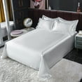 NSESSHome Clearance Summer Cool Ice Silk Satin Sheets Soft