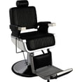 thumbnail image 1 of Sillon de Barberia NANOFORT Reclinable Giratoria 360° Soporta hasta 200 Kg Vinipiel Altura Ajustable Silla para Estetica, 1 of 9
