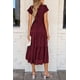 thumbnail image 2 of Vestido midi PRETTYGARDEN con estampado floral de verano 2025 para mujer, 2 of 9