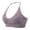 C206/Purple, variant on XIYON Womens Bras Women's Halterneck Sports Bra Backless Deep V Neck Sports Bustier Padded Gym Push Up Bra Backless Adjustable Straps Comfy Bra