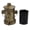 Gold, variant on M Buder Fire Hydrant Trash Can with Inner Bucket European Iron Retro Practical Large Capacity Wrought Iron Pedal Trash Can for Floor Desktop Gold Decoration