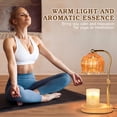 thumbnail image 5 of Funistree Flower Candle Warmer Lamp with Timer, Dimmable Candle Lamp Warmer, Christmas Birthday Gifts for Women Mom Her, 5 of 9