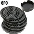 thumbnail image 1 of Silicone Rubber Drink Coasters(Set of 6)| Non-Slip| Water Catching Technology, 1 of 1