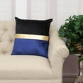thumbnail image 3 of Parkland Collection Myra 20x20" Striped Fabric Throw Pillow in Blue, 3 of 7