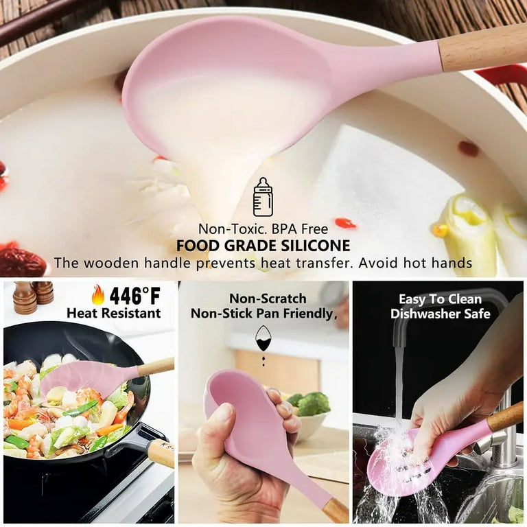 12 of non-stick heat resistant silicon cooking utensils – Reliable retailers