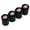 Black, variant on Hex New Cadillac Logo Emblem Car Suv Wheels Tire Air Valve Caps Stem Dust Cover