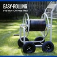 thumbnail image 3 of Strongway Garden Hose Reel Cart, 400ft. Capacity, Fits 5/8in. Hose, 3 of 9