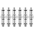 thumbnail image 1 of Shisuyan Flash Light Adapter Convertor Silver 6Pcs 2.75X0.79X0.79in, 1 of 9