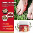 thumbnail image 3 of piezas 2024 nuevo ungüento para aliviar el dolor de juanete arqueado del pie crema correctora de valgo del dedo del pie hallux, 3 of 5