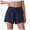 H112-Navy, variant on TOWED22 Girls Athletic Shorts Sports Running Workout Track Cheer Teen Gym Summer Dolphin Pockets(Navy,4-5 Y)