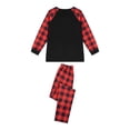 thumbnail image 6 of Qiylii Christmas Family Pajamas Set, Cartoon Deer Print Tops+Trousers/Romper, 6 of 9