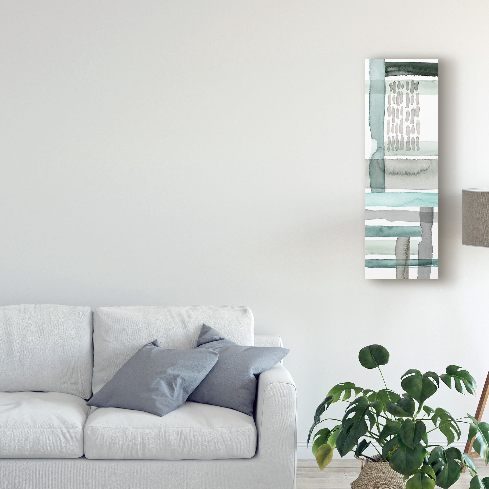 Trademark Fine Art 'Cross Stitch Panel I' Canvas Art by Grace Popp