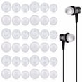 thumbnail image 1 of sweethay Tapa de silicona para auriculares de 36 piezas, reemplazo desmontable transparente portátil, auricular inalámbrico con cable Relojes inteligentes, 1 of 6