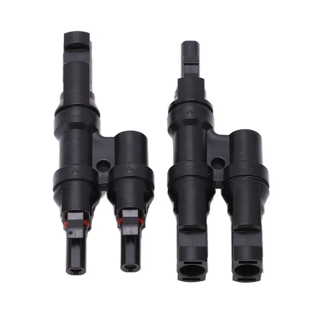 Conector de rama solar macho hembra, conector de rama solar de 2 piezas Conector solar en T Conector de rama solar Estándares líderes en la industria
