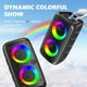 thumbnail image 4 of Altavoz Bluetooth portátil Karaoke Machine Peski con 2 micrófonos, 4 of 7