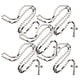 thumbnail image 1 of Collares Católicos Rosarios VentDepot 5Pzas 30cm 5.3x3.1cm Cruz Cuentas 10mm Madera Blanco, 1 of 2
