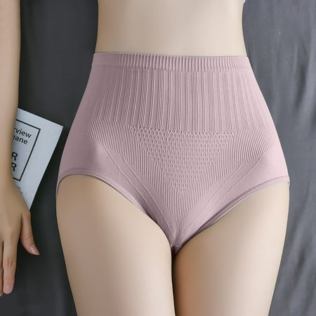 Aayomet Women Panties Cotton Bikini Women High Waist Mesh Lace Underwear Transparent Hollow Out Panties Bow Seamless Briefs Purple XL