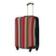 thumbnail image 2 of Cauagu Mexican Serape Blanket Stripes Print Travel Luggage Cover,Travel Dust-proof Suitcase Cover Softside Suitcase Protector for 18-32inch,Not Included Suitcase, 2 of 8