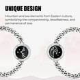 thumbnail image 5 of TOTWOO Long Distance Bracelets for Couples, Vibration & Light Up Bracelet, Montain & Sea Long Distance Relationship Gifts for Girlfriend Boyfriend, 5 of 7