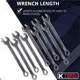 thumbnail image 4 of K-Tool 41801 Combination Wrench Set Metric 20-28mm, 4 of 8