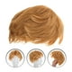 thumbnail image 4 of Peluca de hombre, peluca de disfraz, peluca realista, accesorio de disfraz de Halloween para hombre, peluca de pelo sintético corto para cosplay y fiestas de disfraces, 4 of 7